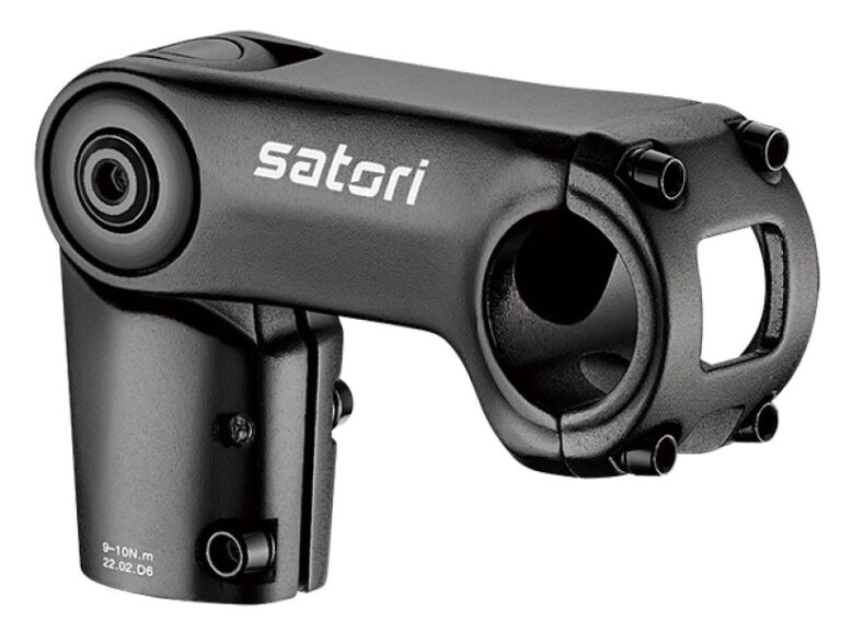 Stuurpen Satori Hatchback verstelbaar Ø31.8/110mm - mat zwart