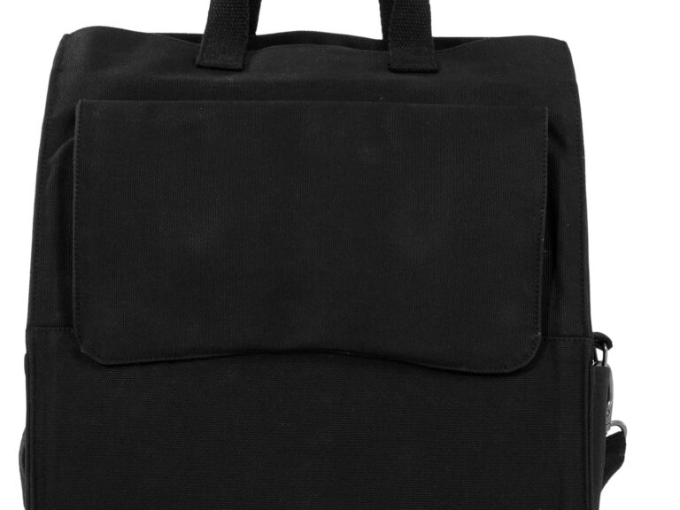 Gerecyclede fietstas Urban Proof City Tote Bag 22 liter 36 x 32 x 19cm - zwart