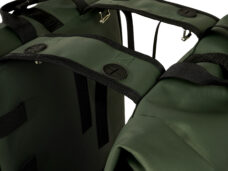 Gerecyclede dubbele fietstas Urban Proof Rolltop 38 liter 30 x 15 x 42 cm - groen