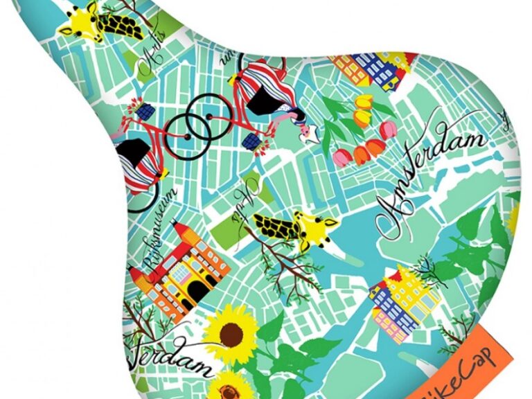 Zadeldek BikeCap Get Lost Amsterdam