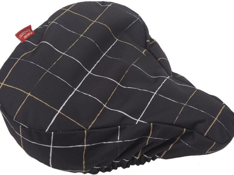Zadeldek New Looxs 26 x 23 x 7 cm - check black