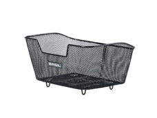 Fietsmand Basil Base M met WSL-systeem 30 x 42 x 21 cm - zwart