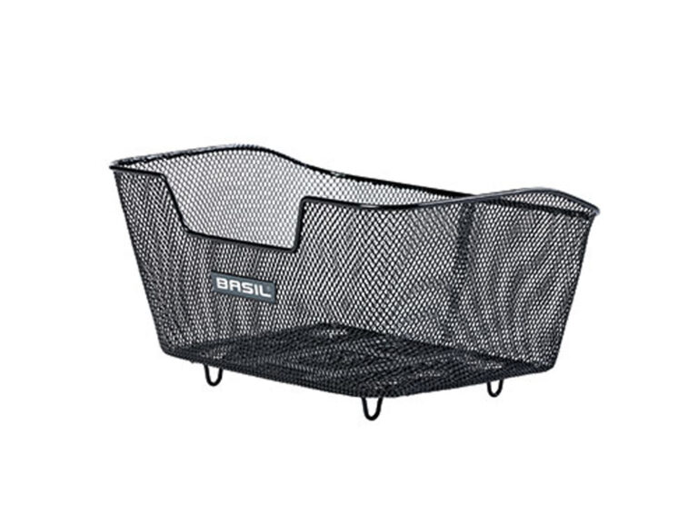 Fietsmand Basil Base M met WSL-systeem 30 x 42 x 21 cm - zwart