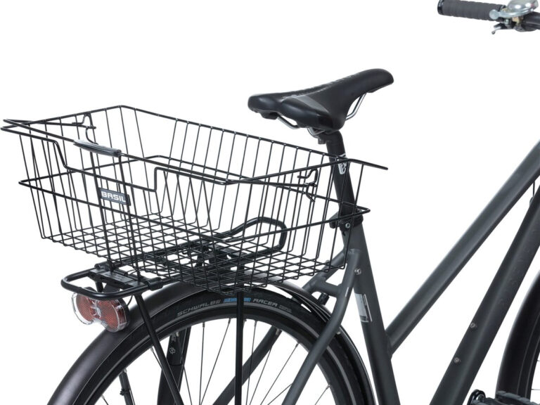 Fietsmand Basil Corsica XXL 20-25 liter 31 x 51 x 18 cm- zwart
