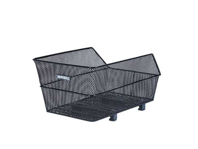 Fietsmand Basil Cento S met WSL-systeem 35 x 25 x 20 cm - zwart