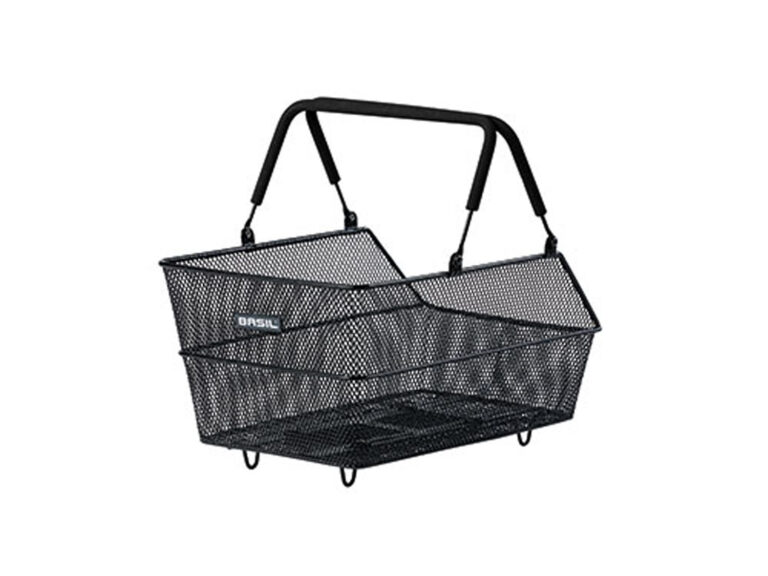 Fietsmand Basil Cento S met MIK-systeem 35 x 25 x 22 cm - zwart