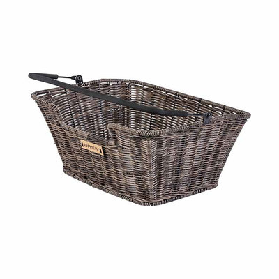 Fietsmand Basil Capri Rattan Look 42 x 32 x 20 cm - nature brown