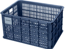 Gerecyclede fietskrat Basil Crate L 40.0 liter 39 x 49 x 26 cm - bluestone