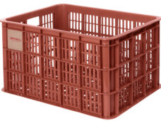 Gerecyclede fietskrat Basil Crate L 40.0 liter39 x 49 x 26 cm - terra red