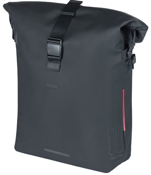 Fietsschoudertas Basil SoHo MIK SIDE 17 liter 16 x 32 x 37 cm - zwart