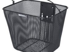 Fietsmand Basil Bilbao KF bevestiging inclusief stuurbochthouder 26 x 22 x 27 cm - zwart