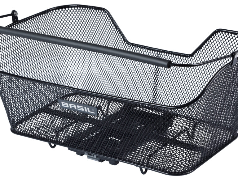 Fietsmand Basil Base XL achtermand MIK 44 x 23 x 17 cm - zwart