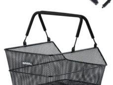Fietsmand Basil Cento met MIK bevestiging 14 liter 39 x 24 x 13 cm - zwart