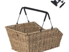 Rieten fietsmand Cento Rattan Look MIK 40 x 25 x 12 cm - seagrass