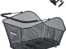 Fietsmand Basil Icon M met MIK bevestiging 13 liter 39 x 24 x 14 - zwart
