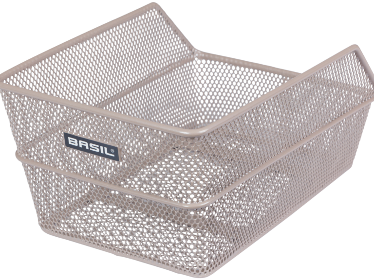 Fietsmand Basil Cento S 36 x 26 x 18 cm - Nude metallic