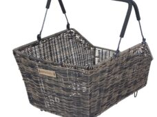 Fietsmand Basil Cento Rattan look Multi System 41 x 25 x 12 cm - bruin