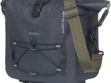Bagagedragertas Basil Navigator Storm MIK 13 liter - 15 x 30 x 31 cm - zwart