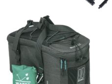 Bagagedragertas Basil Discovery 365D MIK 9 liter 34 x 16 x 18 cm - zwart
