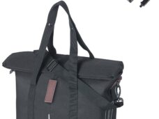 Fietshandtas Basil City MIK 8 - 11 liter 19 x 30 x 26 cm - zwart