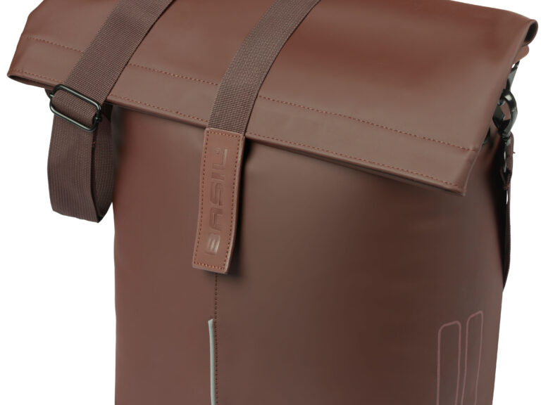 Fietsshopper Basil City MIK Studs 14-16 liter 11 x 29 x 36 cm - bruin