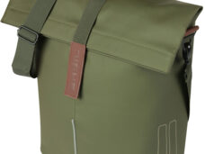 Fietsshopper Basil City MIK Studs 14-16 liter 11 x 29 x 36 cm - moss green