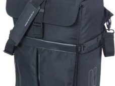 Basil Move MIK Bicycle Shoulder Bag 15 liters 14 x 24 x 34 cm - Black