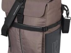 Fietsschoudertas Basil Move MIK studs 14 liter 14 x 24 x 34 cm - bruin