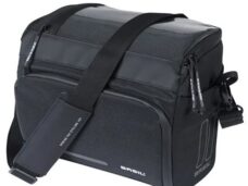 Stuurtas Basil Move KF 7-8 liter 17 x 23 x 20 cm - zwart