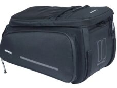 Bagagedragertas Basil Move 10 - 26 liter 24 x 33 x18 cm - zwart