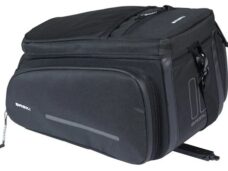 Bagagedragertas Basil Move MIK 26 liter - zwart