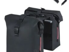 Dubbele fietstas Basil SoHo Nordlicht MIK 41 liter - zwart