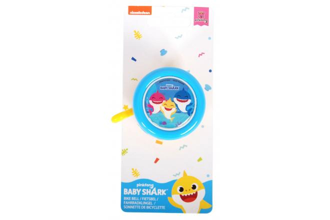 Fietsbel Baby Shark - blauw