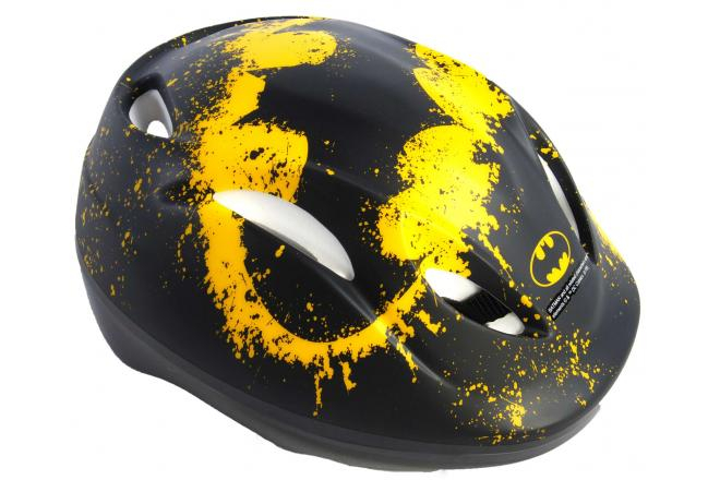 Fietshelm Batman 51-55cm - zwart/geel