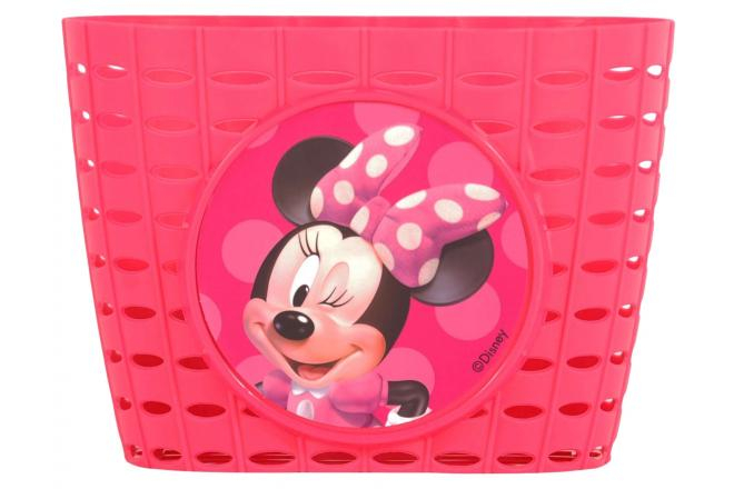 Fietsmand Disney Minnie Bow-Tique plastic - roze