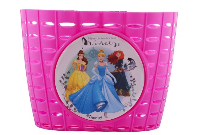Fietsmand Disney Princess plastic - roze