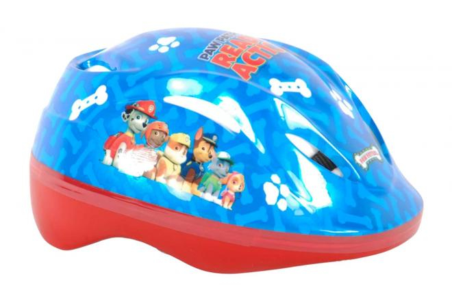 Fietshelm Paw Patrol 51-55cm - blauw/rood