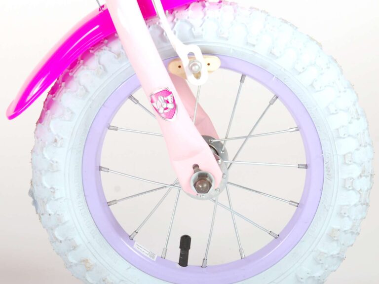 Kinderfiets 12 inch Paw Patrol - roze
