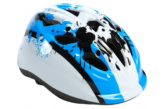Fietshelm Volare XS  47-51cm - blauw/wit