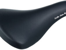 Fietszadel Selle San Remo Kid voor 16-20" kinderfiets - zwart