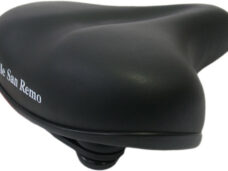 Fietszadel Selle San Remo Citybike met elastomeer vering en hoekbescherming