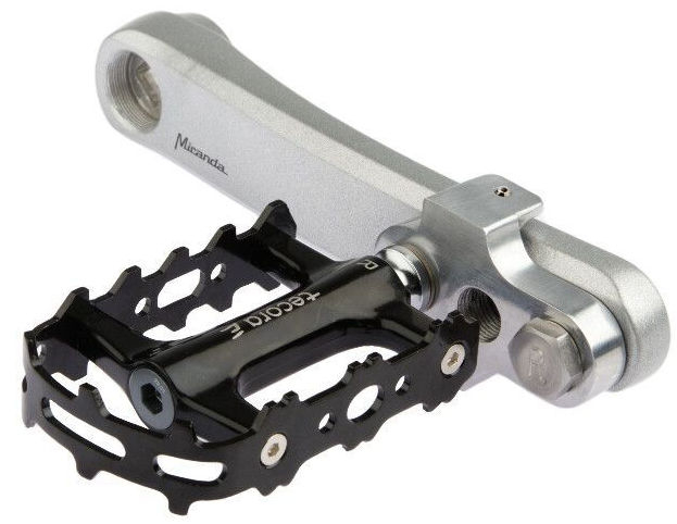 Crankverkorter Mirage aluminium - zilver