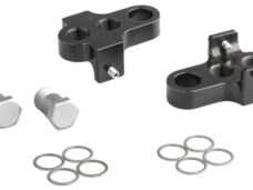 Crankverkorter Mirage T6 aluminium met RVS bouten - zwart