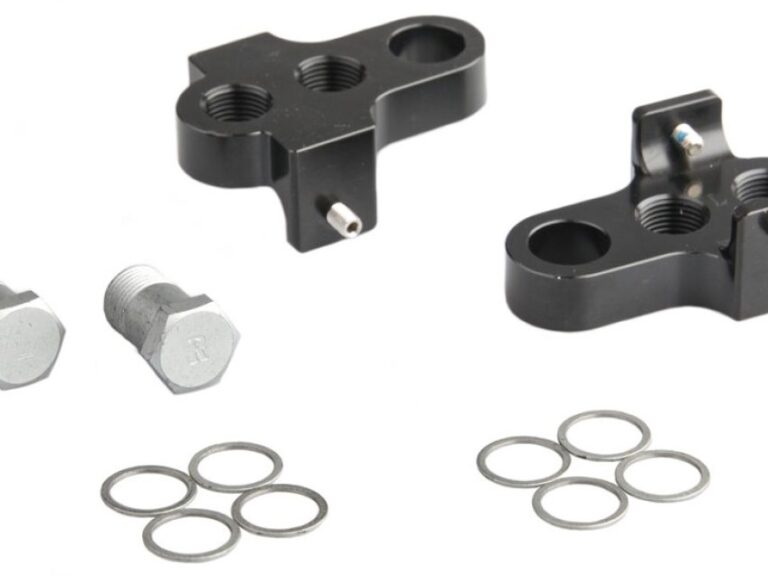 Crankverkorter Mirage T6 aluminium met RVS bouten - zwart
