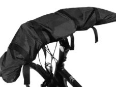 Beschermhoes Mirage Undercover voor fietsstuur zwart