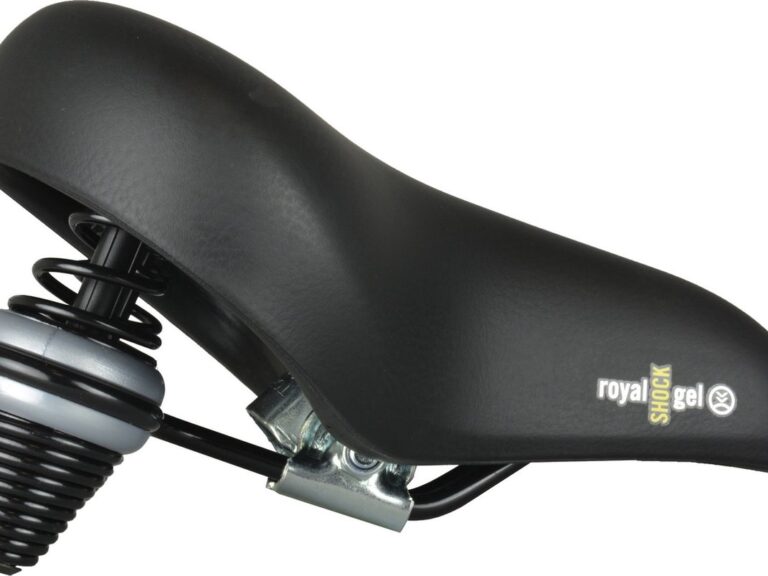 Fietszadel Selle Royal Royal Shock Relaxed - zwart (werkplaatsverpakking)