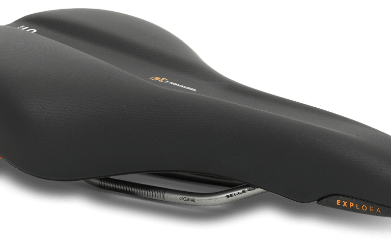 Fietszadel Selle Royal Explora Moderate - Adventure Time - zwart