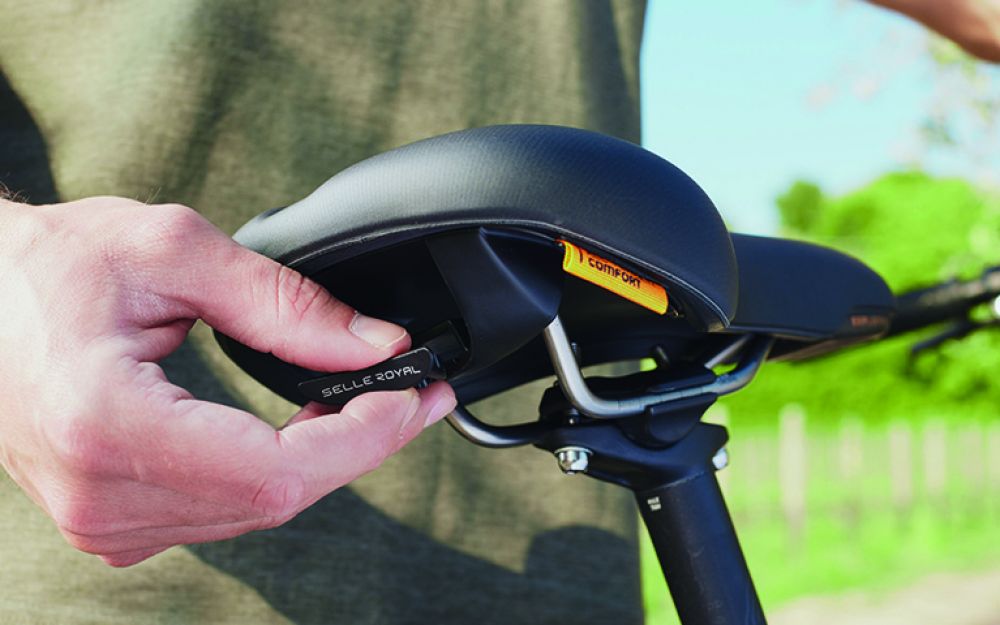 Fietszadel Selle Royal Explora Moderate - Adventure Time - zwart - Afbeelding 9