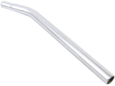 Zadelpen Freestyle ø25,4 mm / 360 mm gebogen staal - zilver
