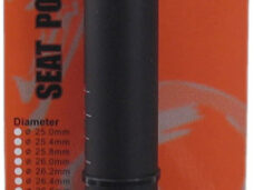 Zadelpen ATB Zoom ø27.2 mm / 350 mm aluminium - zwart